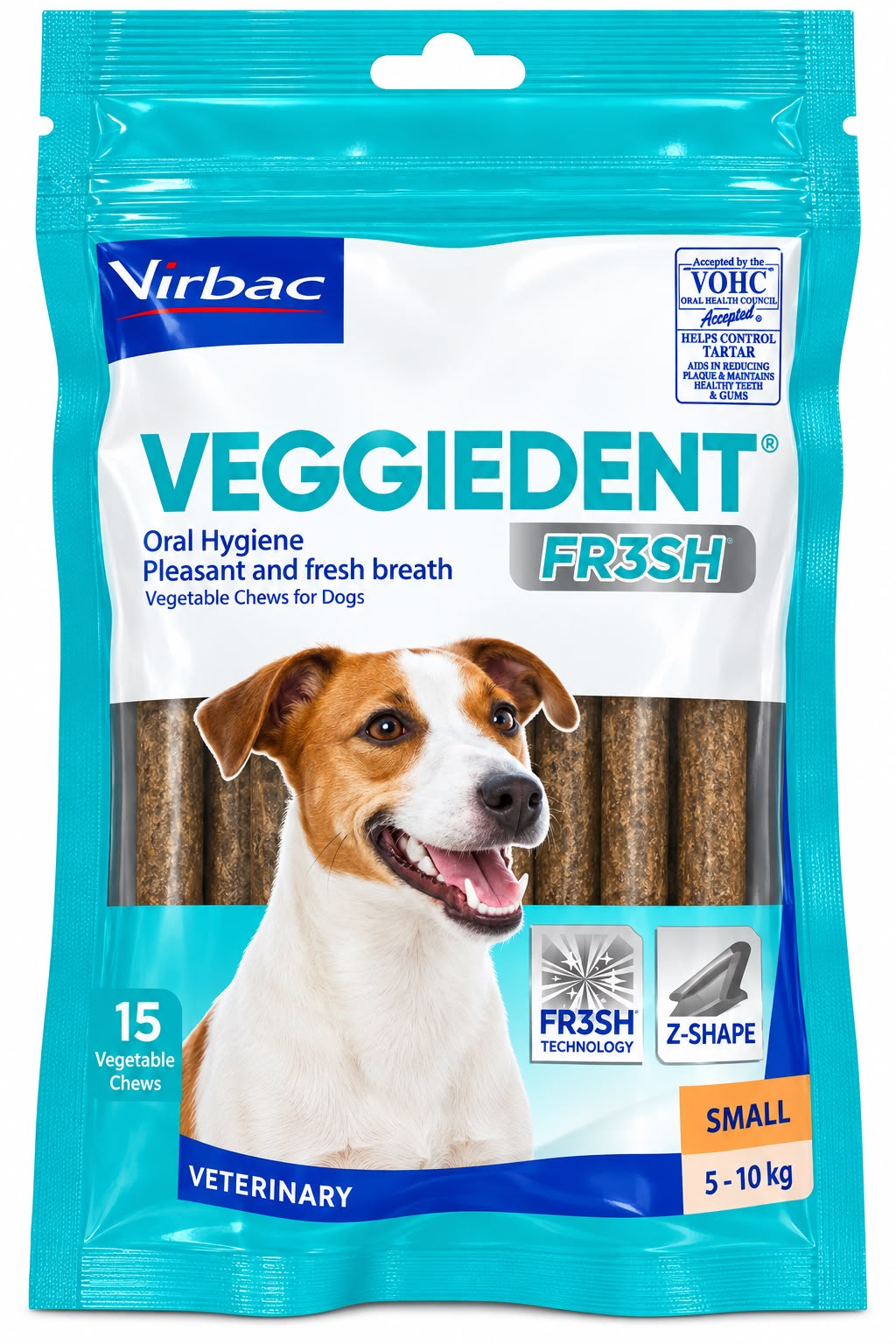 VEGGIEDENT FRESH DENTAL STICKS S 224GM