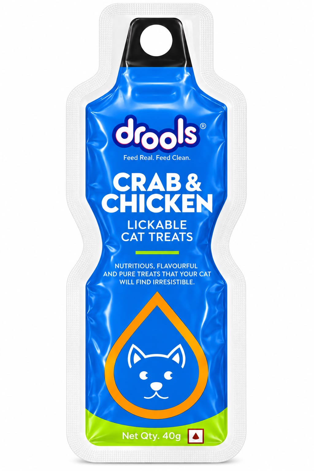 DROOLS CREAMY CRAB & CHICKEN 30GM