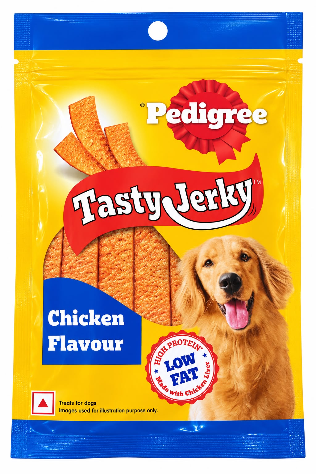 PEDIGREE MEAT & JERKY BARBECUED CHICKEN 70GM