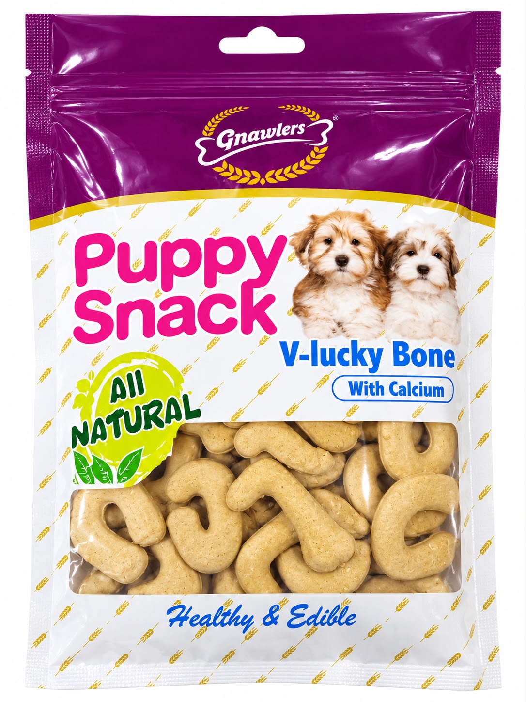 GRAWLERS V LUCKY BONE WITH CALCIUM