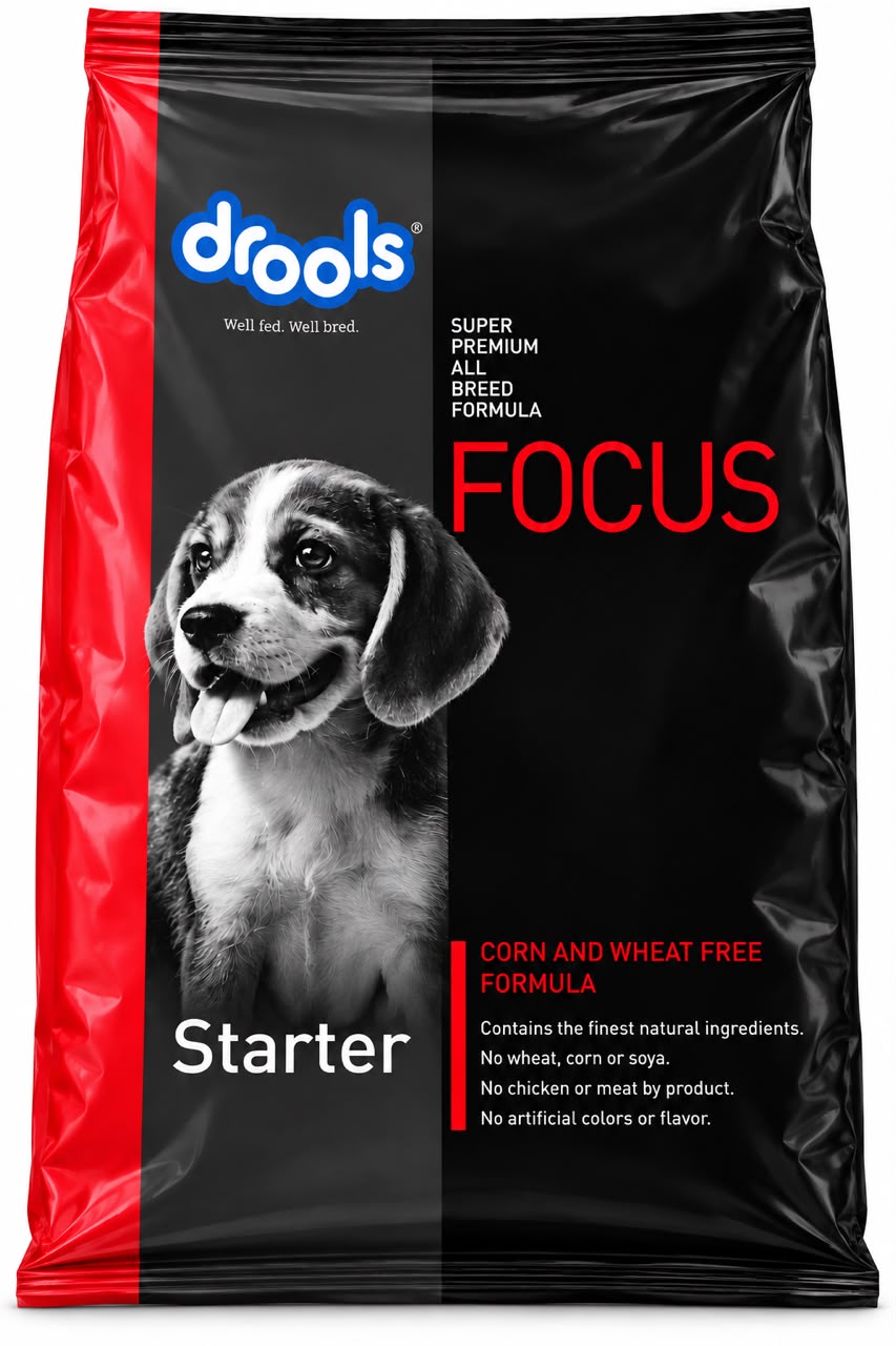 DROOLS FOCUS STARTER FOR ALL BREED