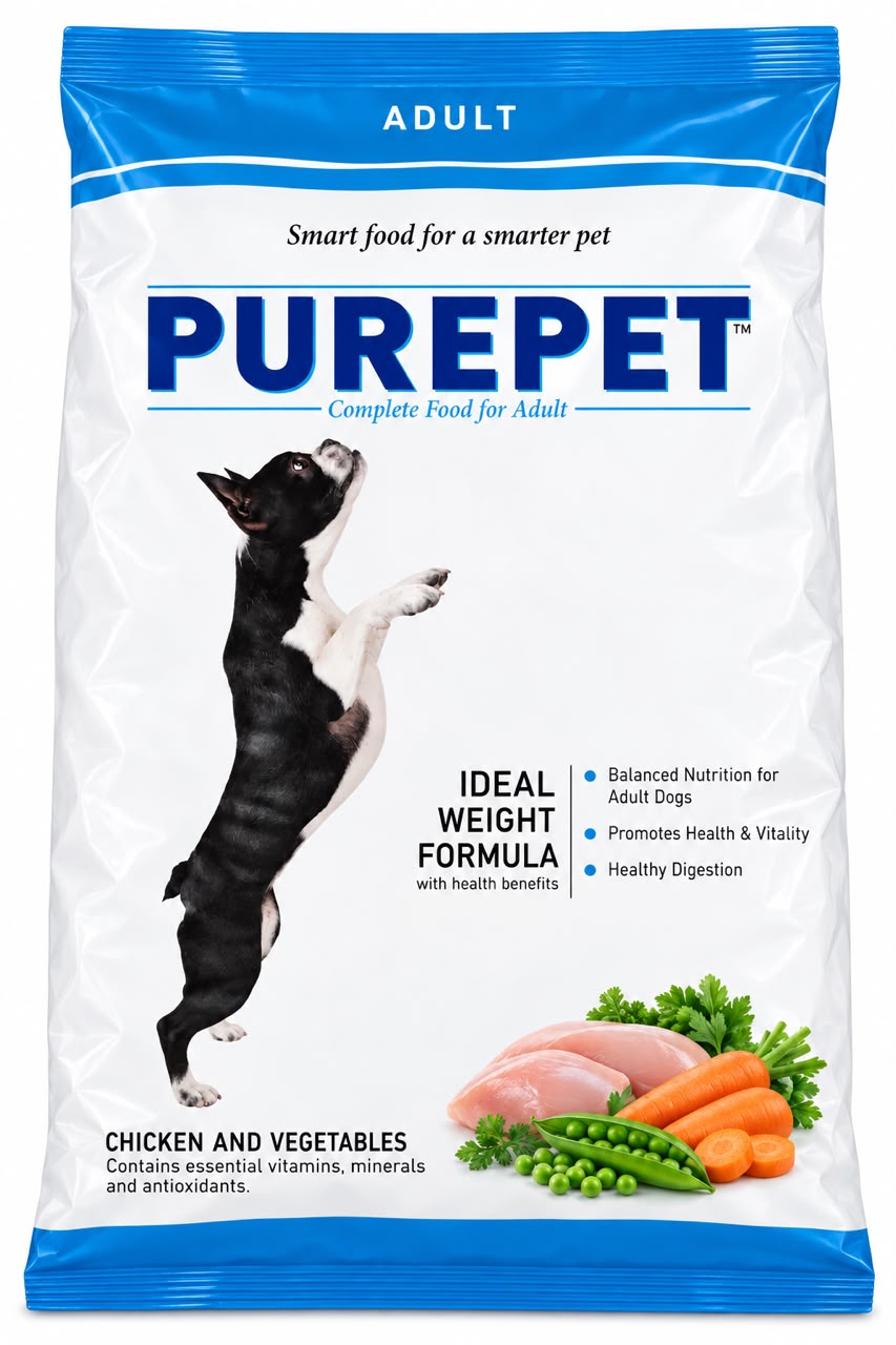 PUREPET CHICKEN & VEGETABLE FOR PUPPY