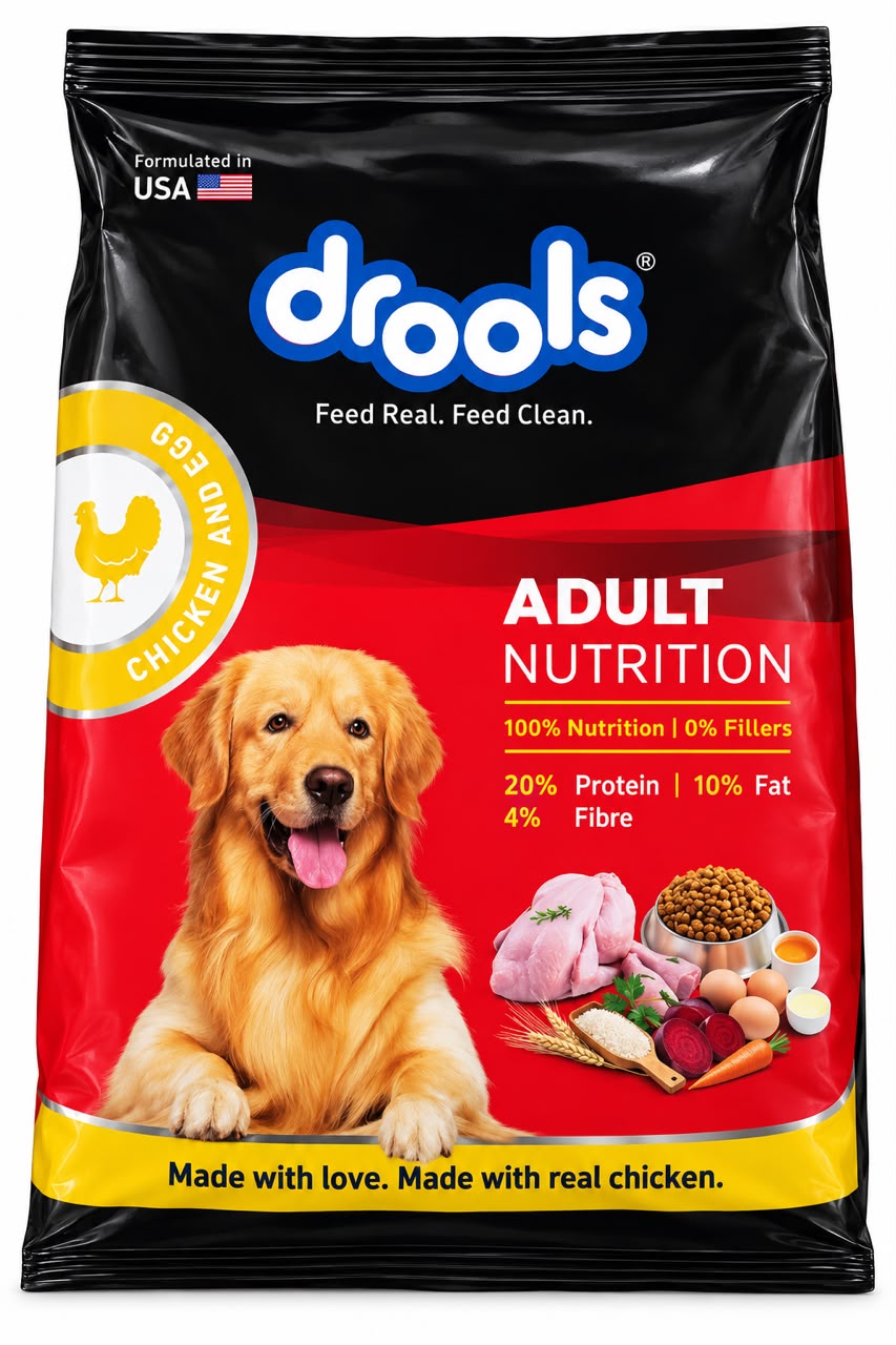 DROOLS CHICKEN & EGG ADULT