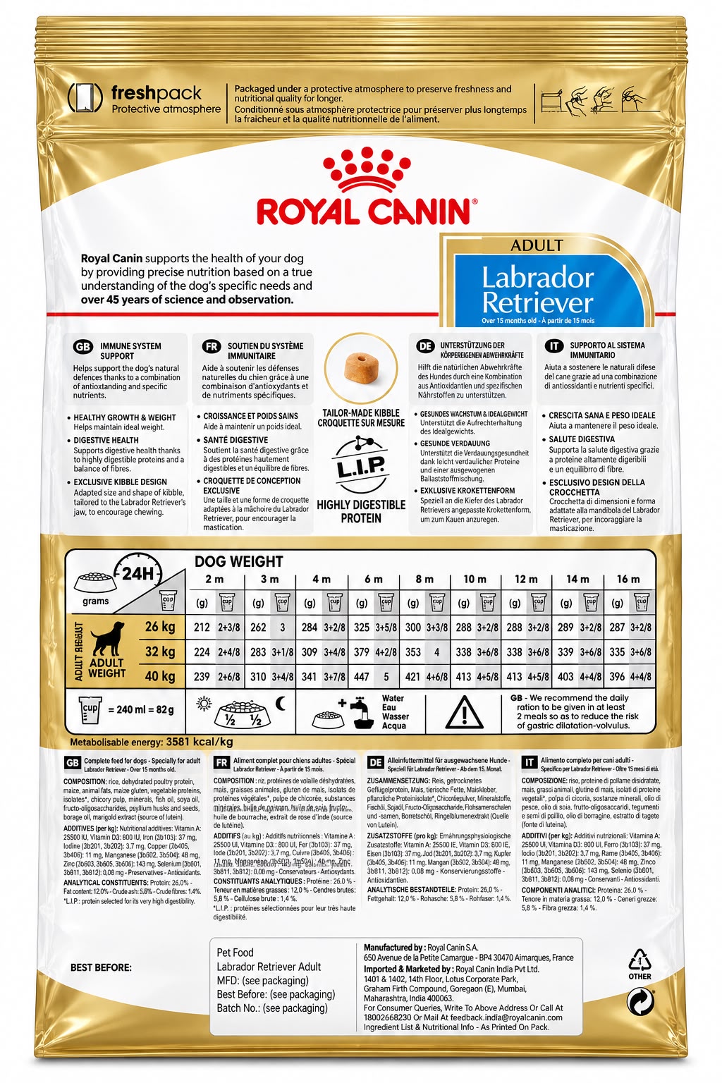 ROYAL CANIN LABRADOR DOG
