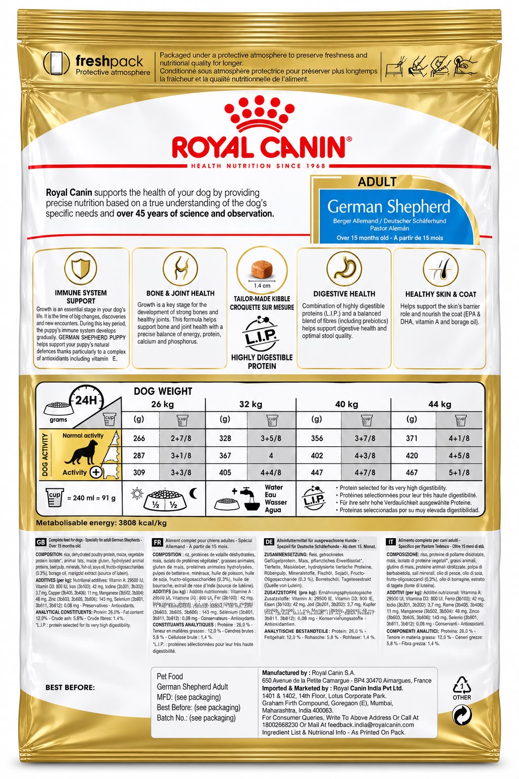 ROYAL CANIN GERMAN SHEPHERD