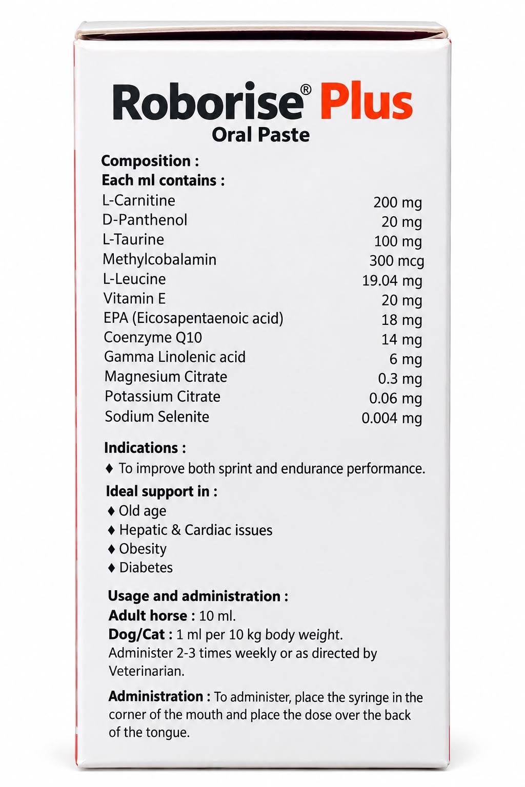 Neo Kumfurt ROBORISE PLUS ORAL PASTE 100ML