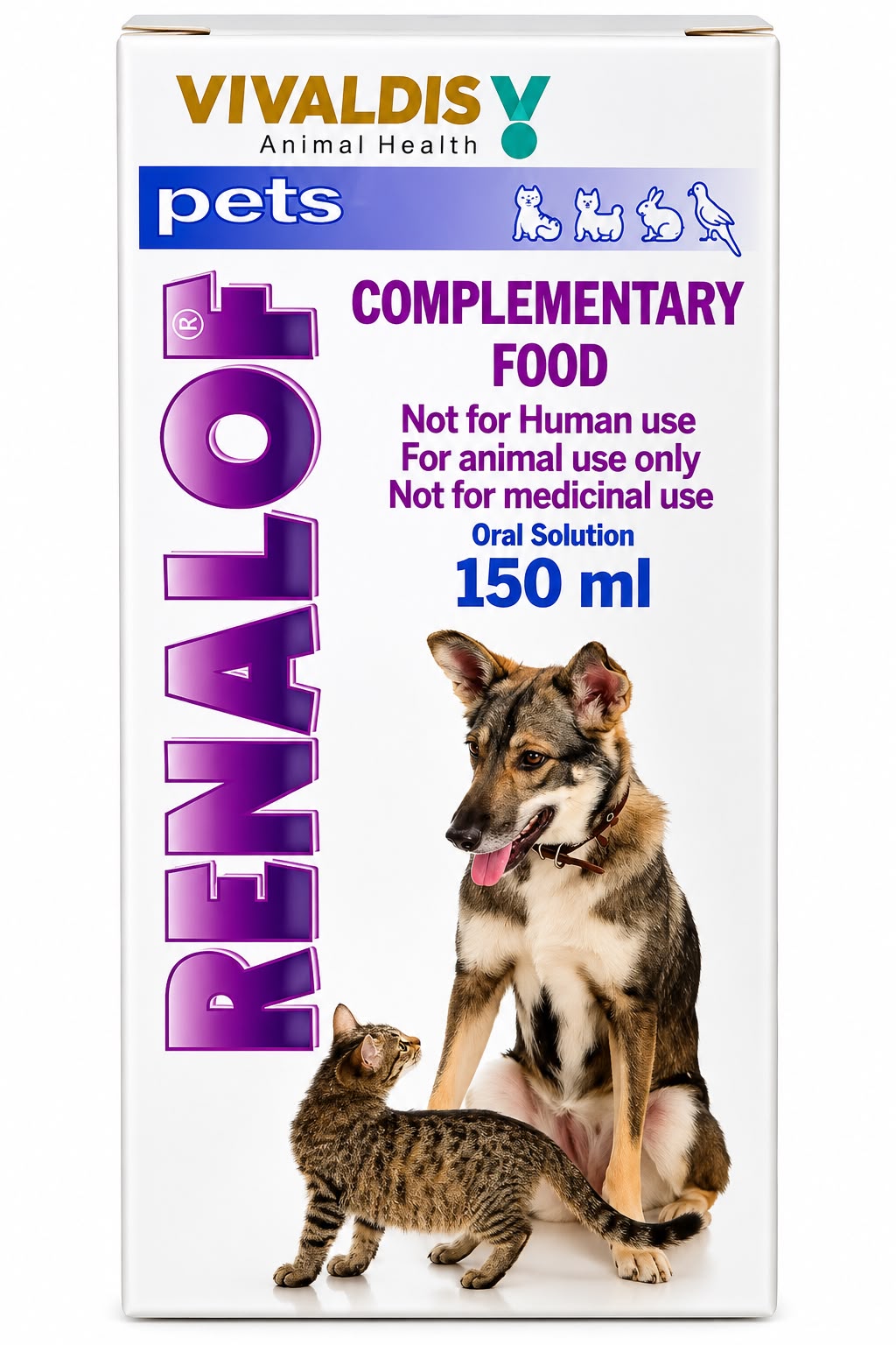 VIVALDIS RENALOF SYRUP 150ML