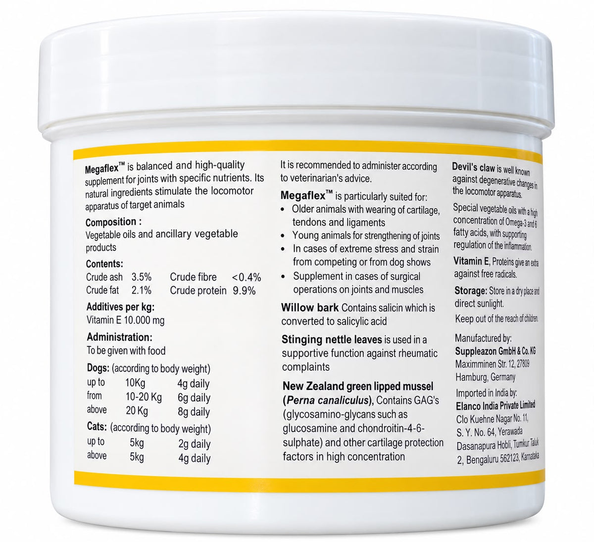 MEGAFLEX FEED SUPPLEMENT 100Gm
