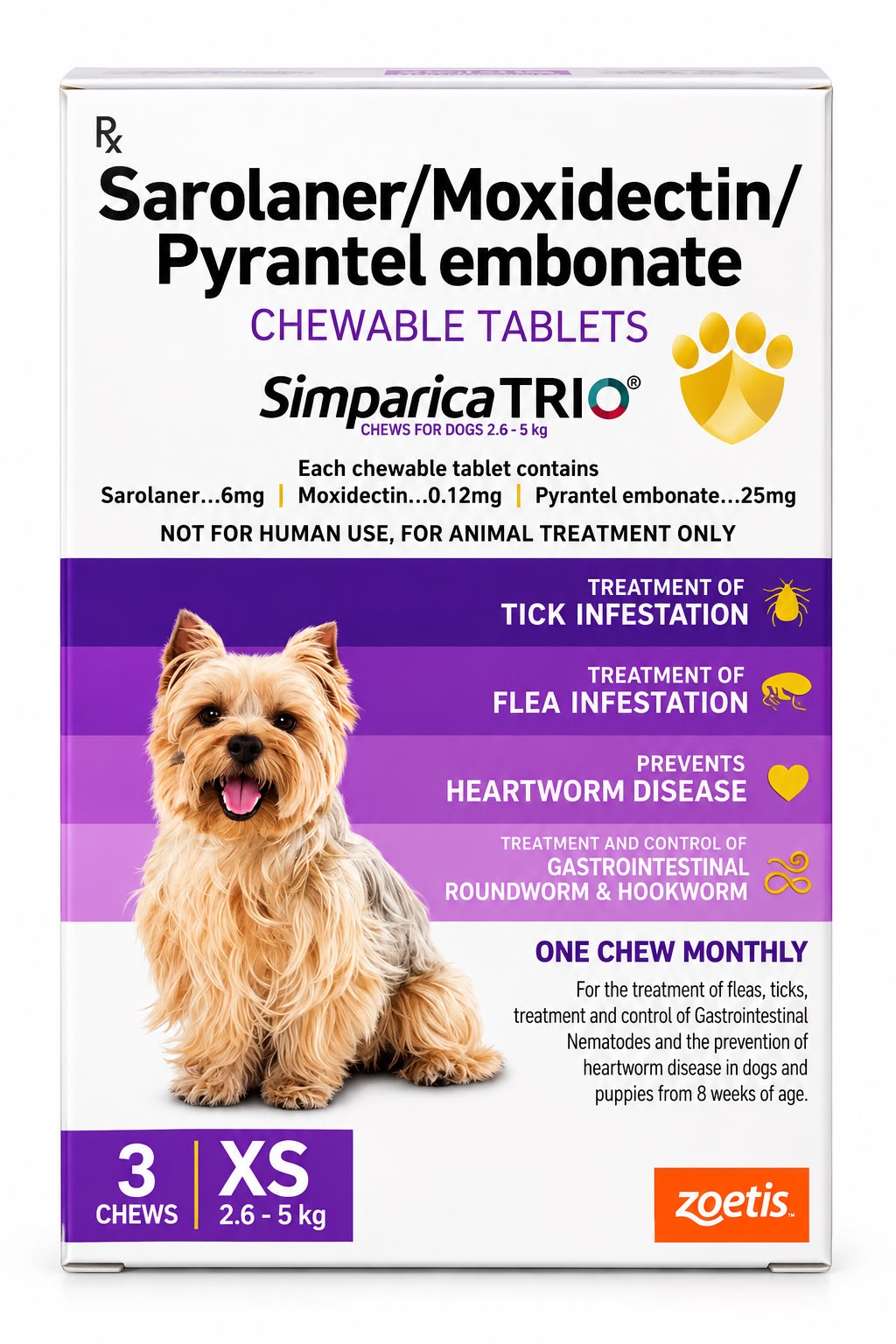 SIMPERICA TRIO CHEWABLE Tab