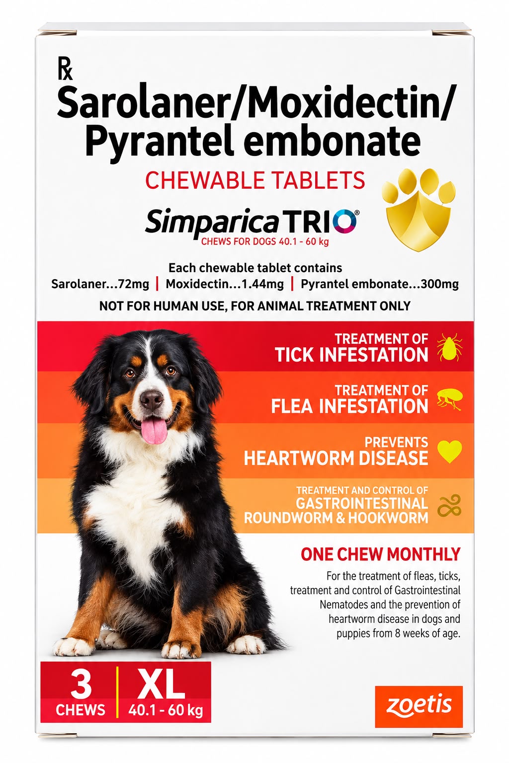 SIMPERICA TRIO CHEWABLE Tab