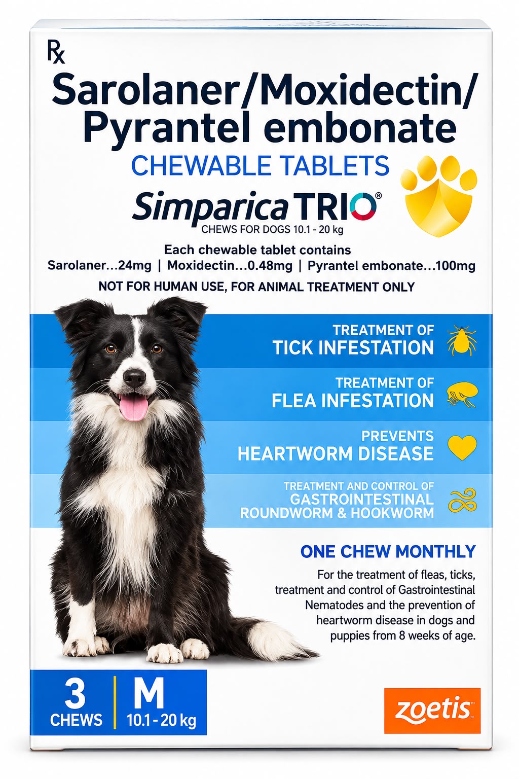 SIMPERICA TRIO CHEWABLE Tab