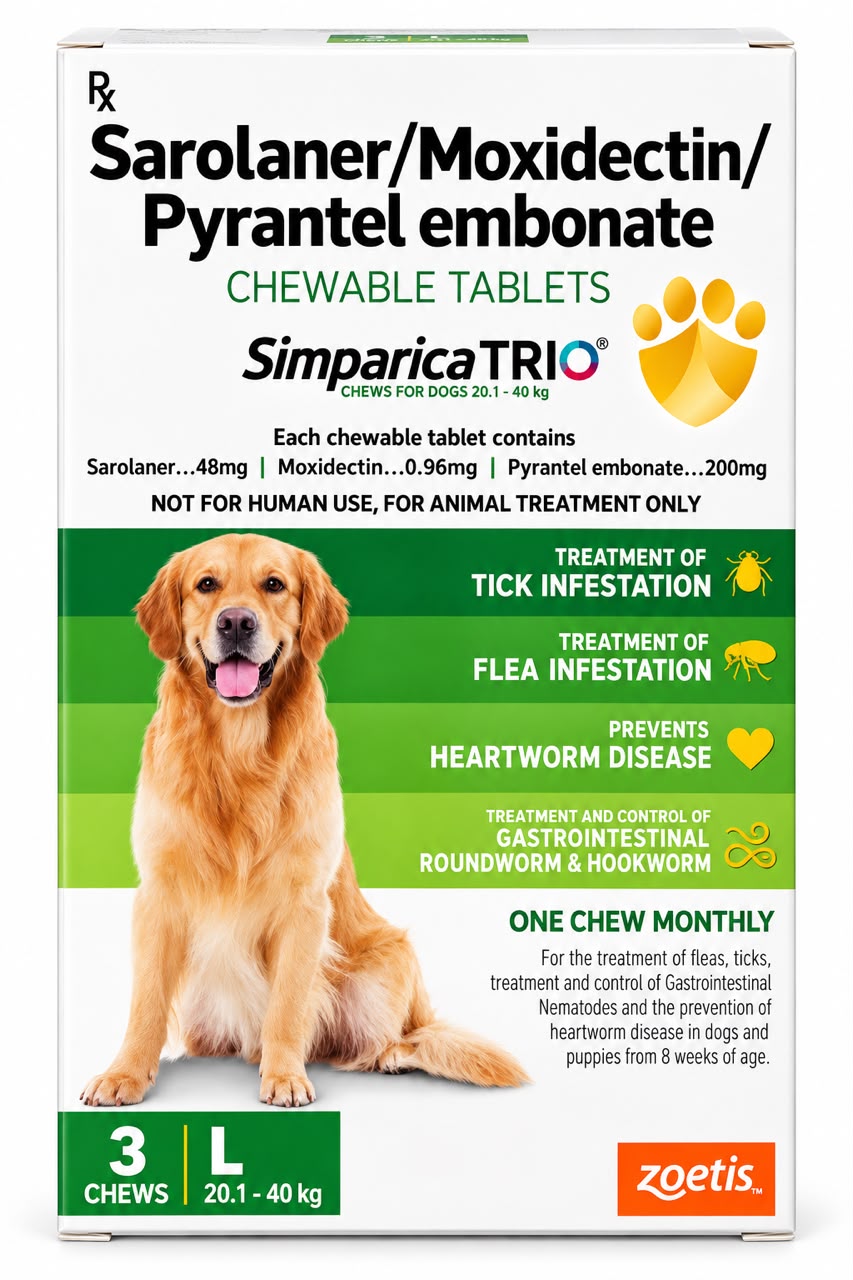 SIMPERICA TRIO CHEWABLE Tab