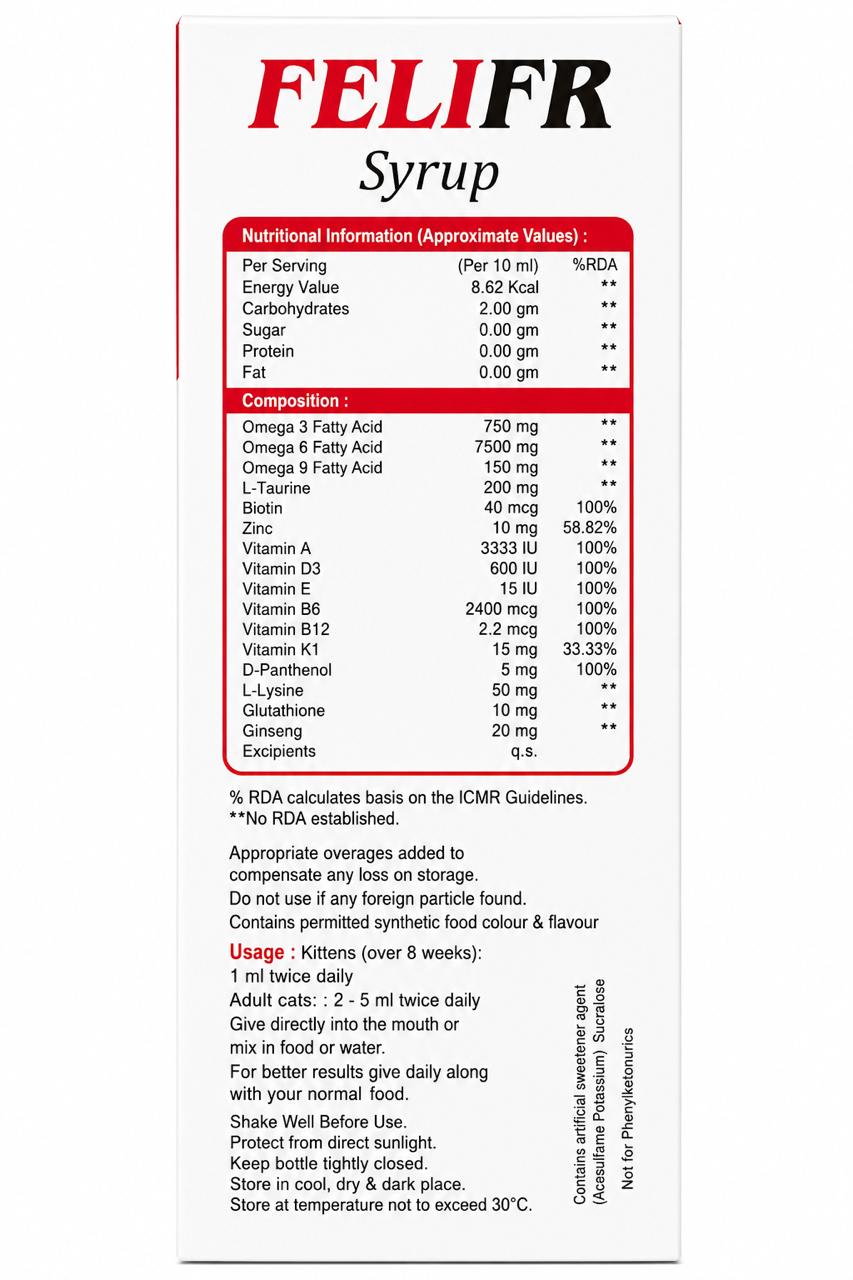FELIFR Multivitamin Syrup 100ml