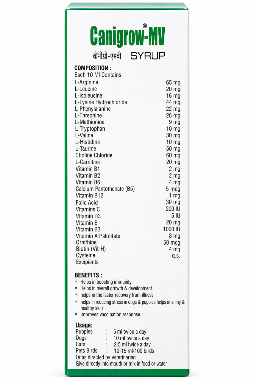CANIGROW SYRUP 200ML