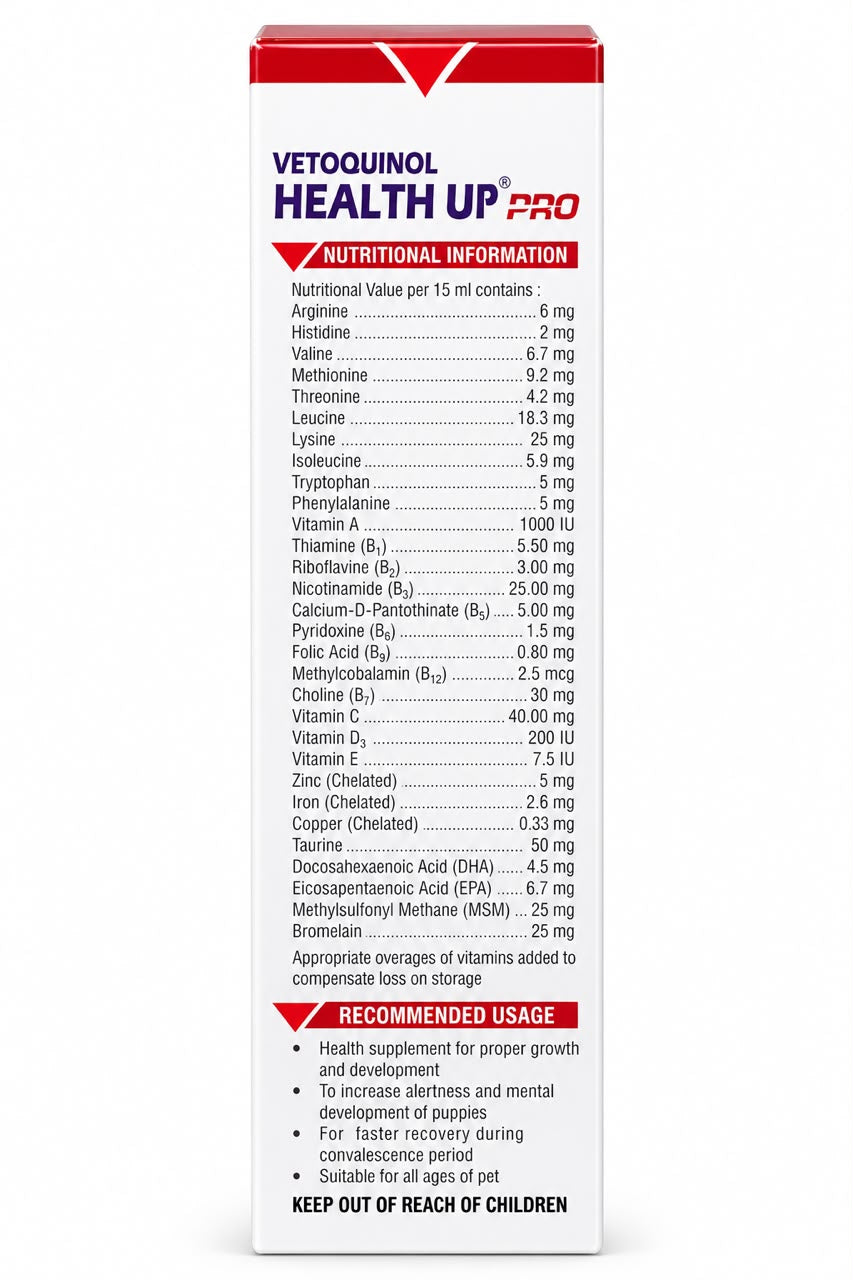 VETOQUINOL HEALTH UP PRO