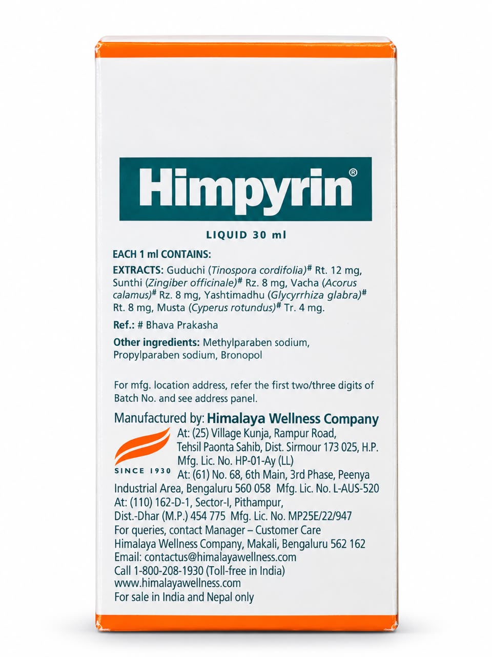 HIMPYRIN Liquid 30ml