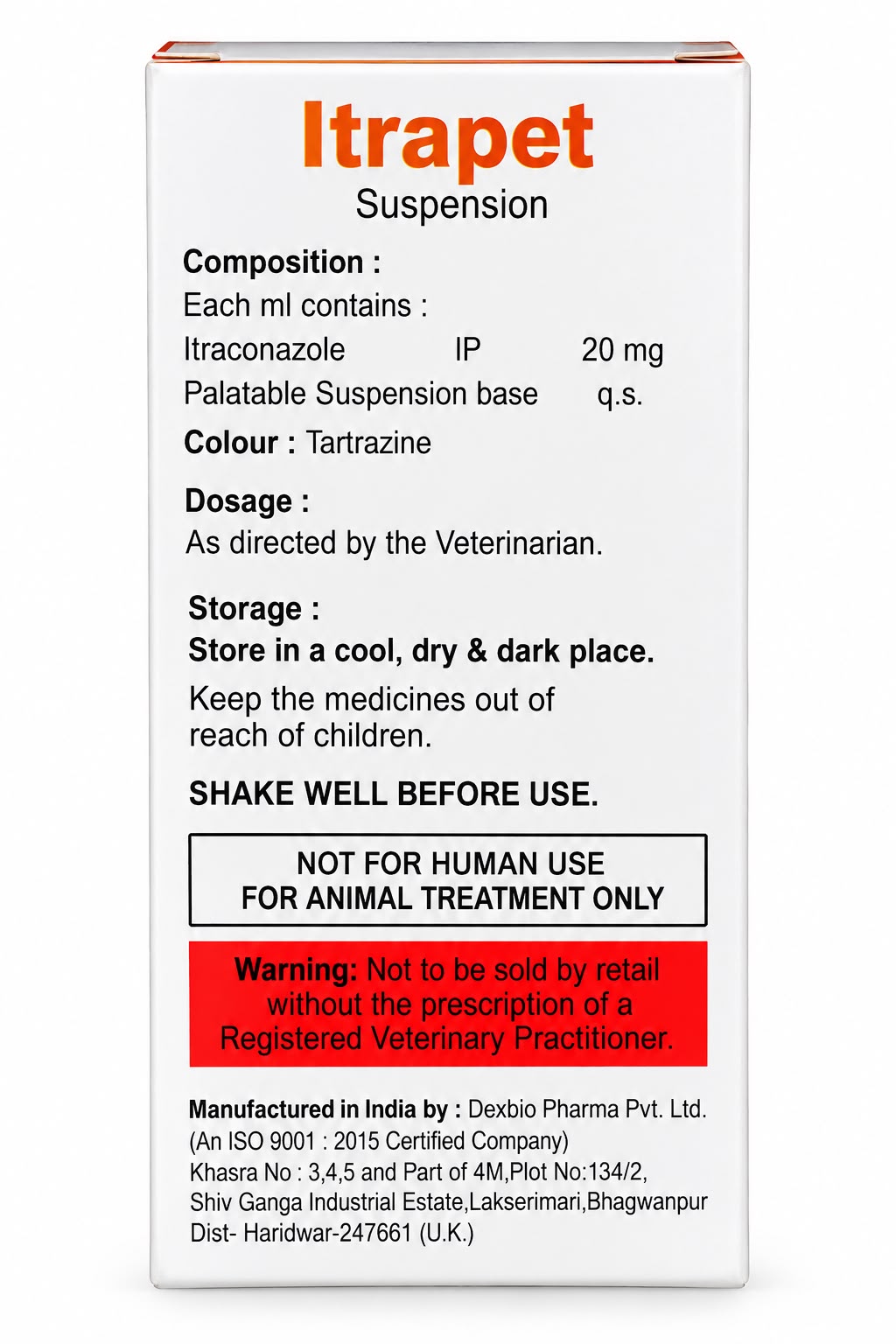 ITRAPET SYRUP 60ml