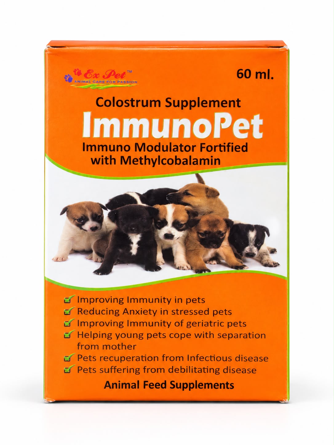 IMMUNOPET Feed Supplement 60ml