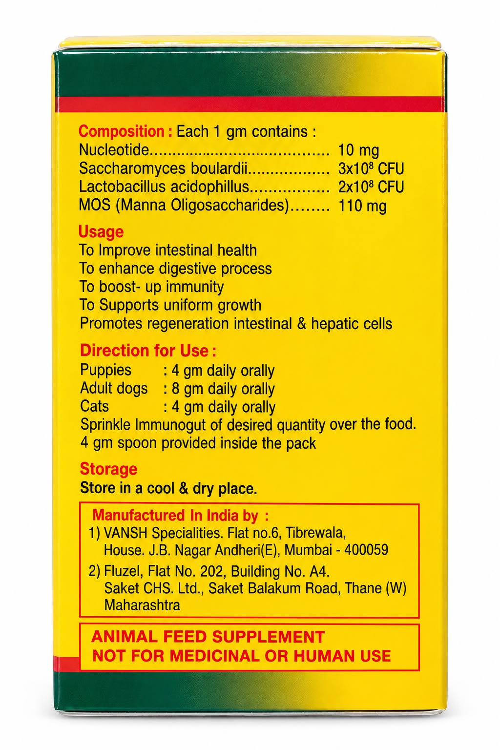 IMMUNOGUT Powder 100gm