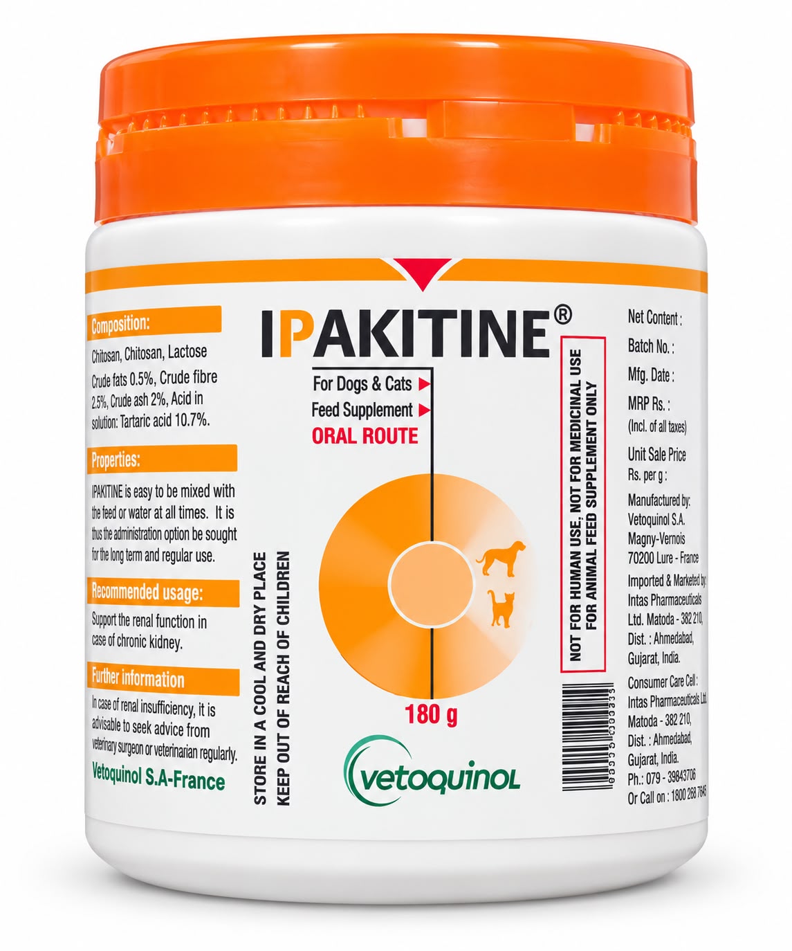 IPAKITINE Feed Supplement 180gm
