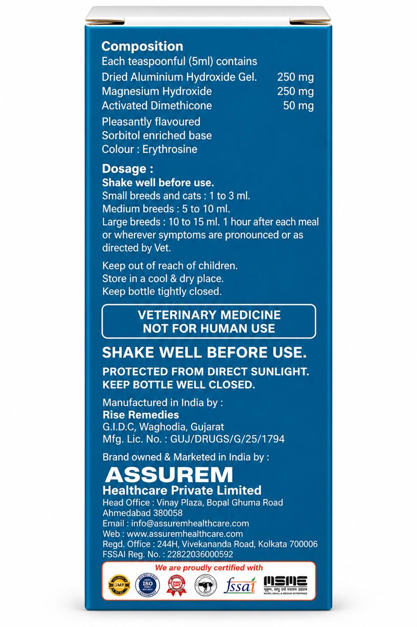 ACICARE antacid SYRUP 200ML