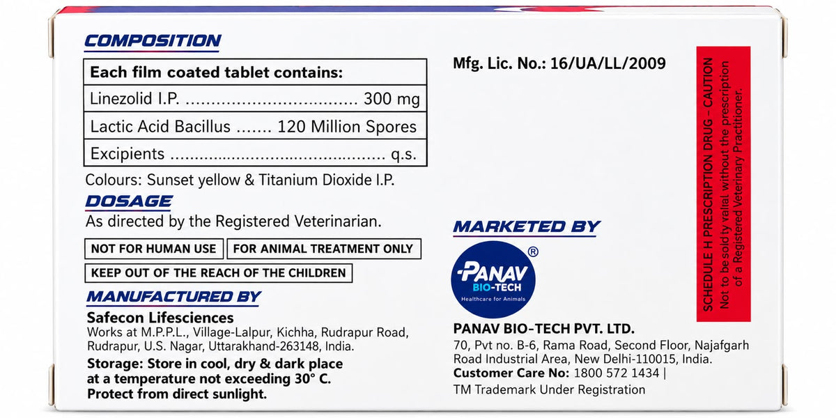 PETZOLID 300mg