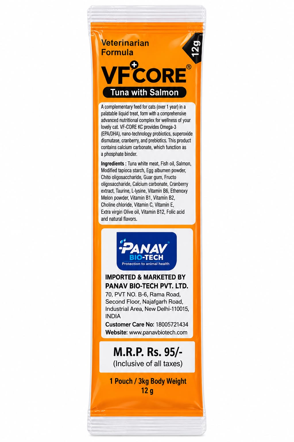 VF CORE Fish Oil With Tuna & Salmon 12g