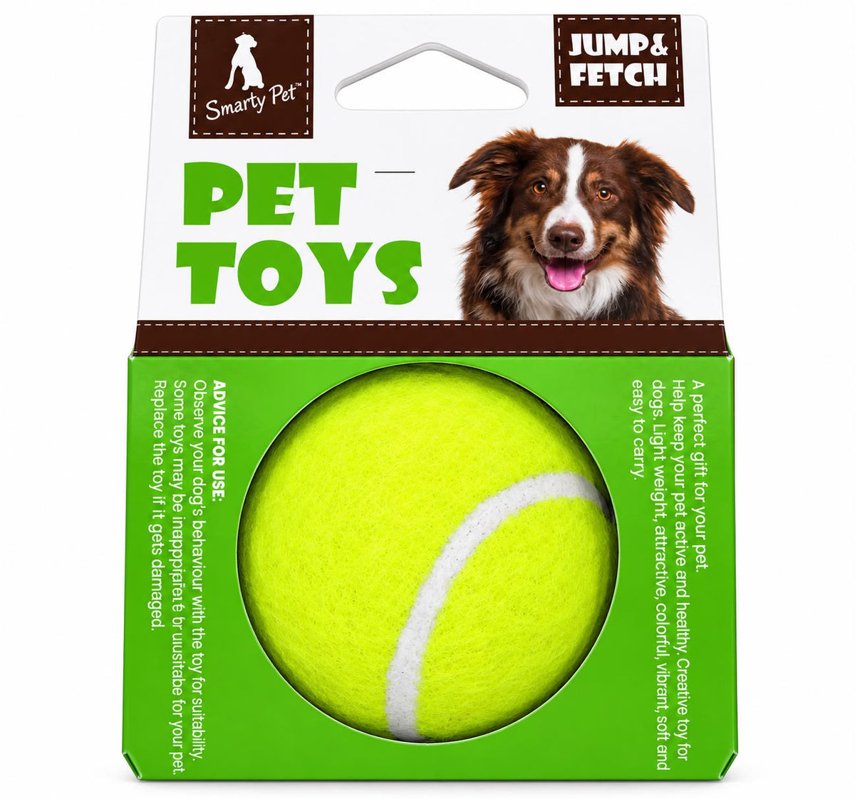 SMARTY PET BIG TANIS BALL