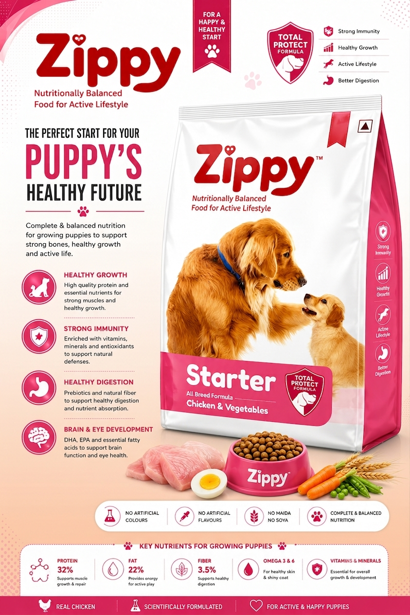 ZIPPY STARTER CHICKEN & VEGETABLE
