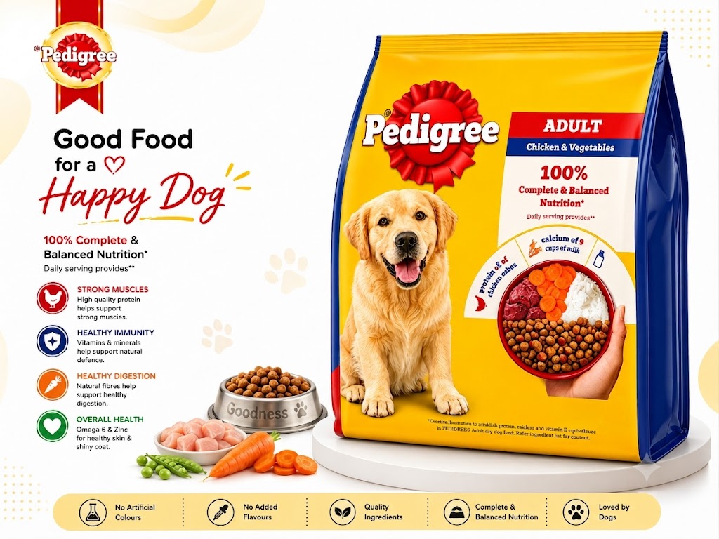 PEDIGREE CHICKEN & VEGETABLE ADULT